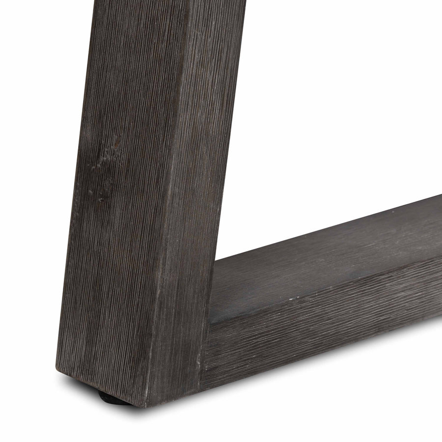 2.0 Rectangular Eterrazzo Rich Umber Dining Table| Norwegian Grey Timber legs