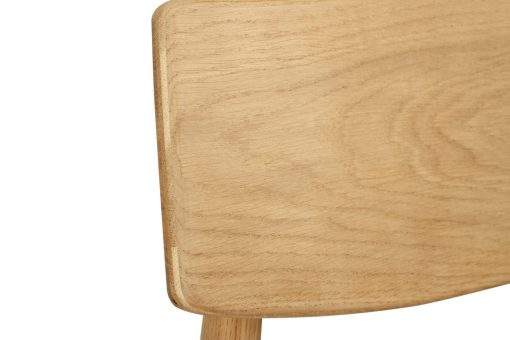 Harvey Dining Chair- Natural Oak with Padded Seat