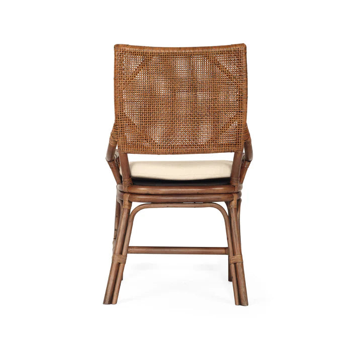 Kimberley Dining Chairs Dark Wash Rattan