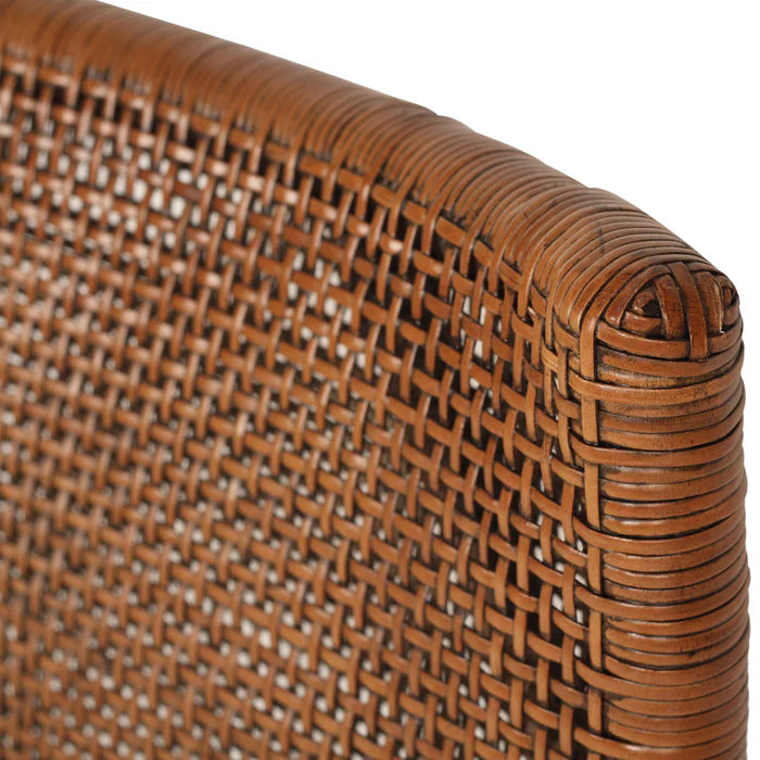 Kimberley Dining Chairs Dark Wash Rattan