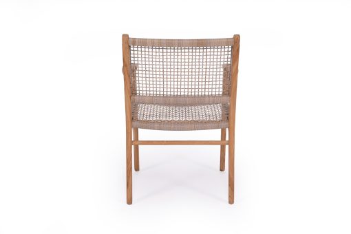 Stradbroke Armchair - Washed grey | Teak frame