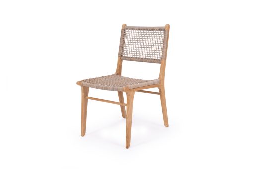 Stradbroke Dining Chair - Washed Grey | Teak legs