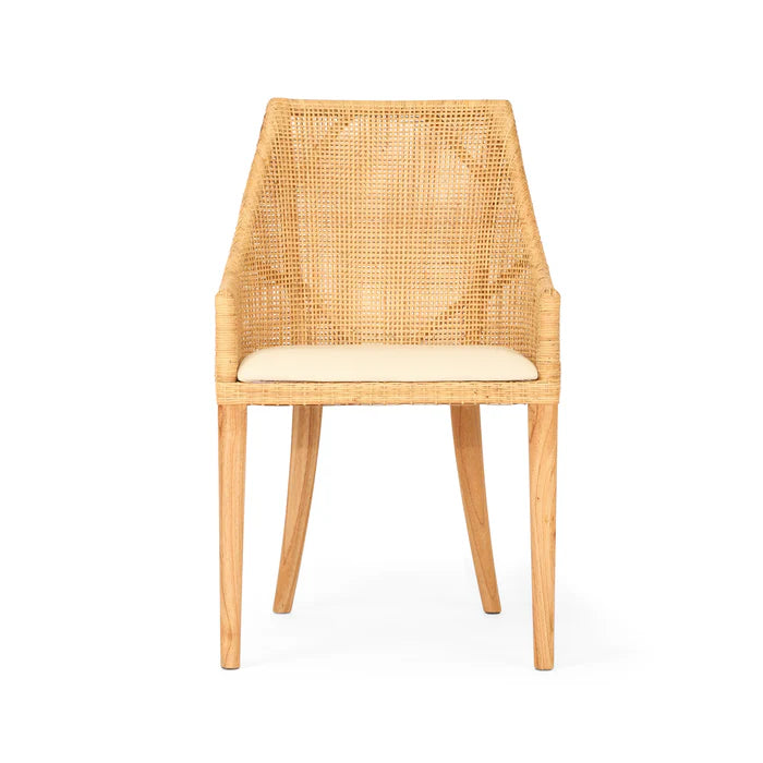 Yamba Dining Chair Natural Rattan